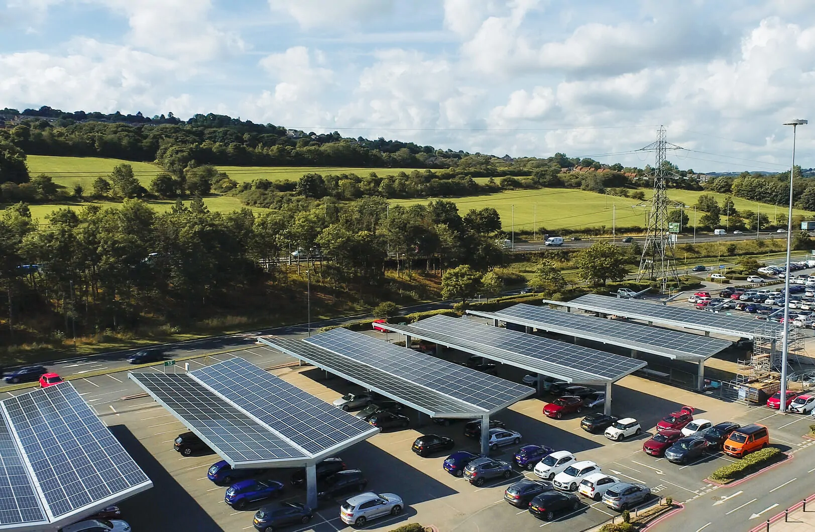 Gridserve UK Solar Carport