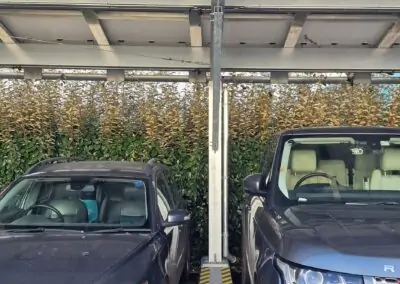 Plymouth Marine Laboratory England solar canopies