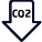 Less CO2