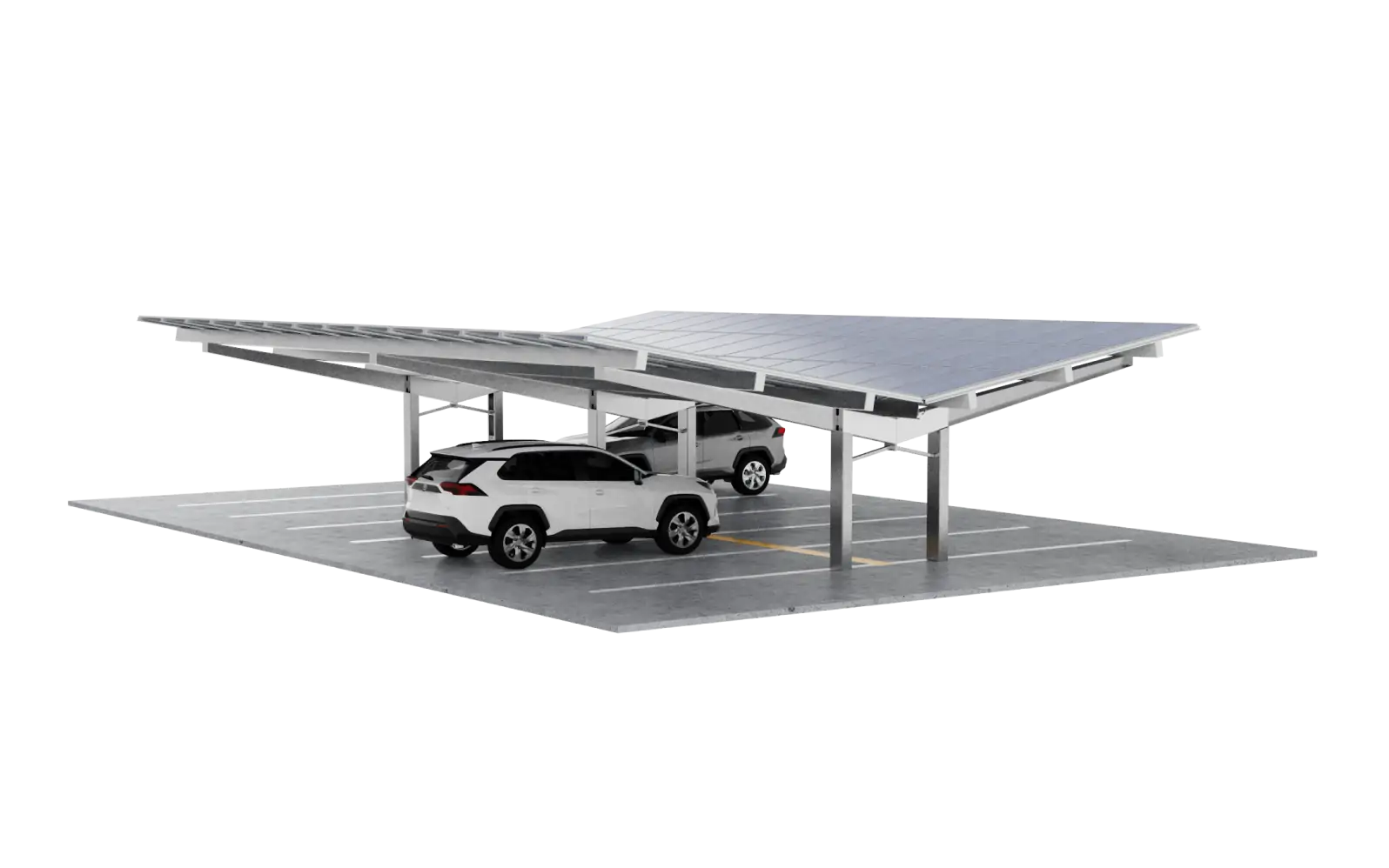 Bluetop Bion solar carport system