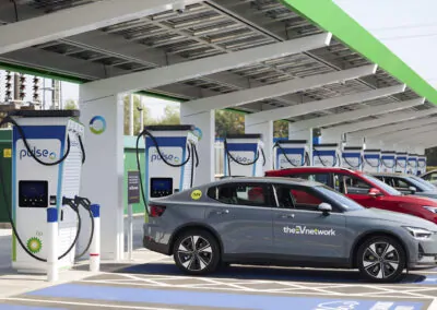 NEC Birmingham England solar carport