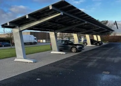 Solar Polaris Brøndby Denmark solar canopies