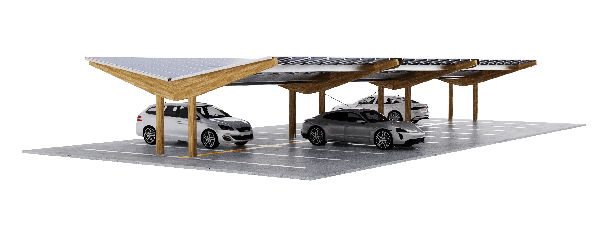 BION Wood Solar Carport